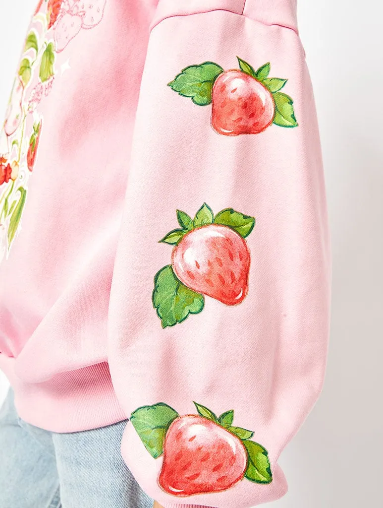 Strawberry Shortcake Sweatshirt in Pink sold by Skinnydip London product image thumbnail 4