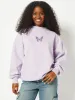 Guts Oversized Sweatshirt in Lilac sold by Skinnydip London