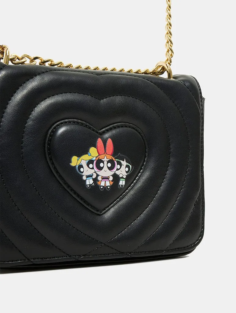 I Heart Powerpuff Girls Cross Body Bag sold by Skinnydip London product image thumbnail 2