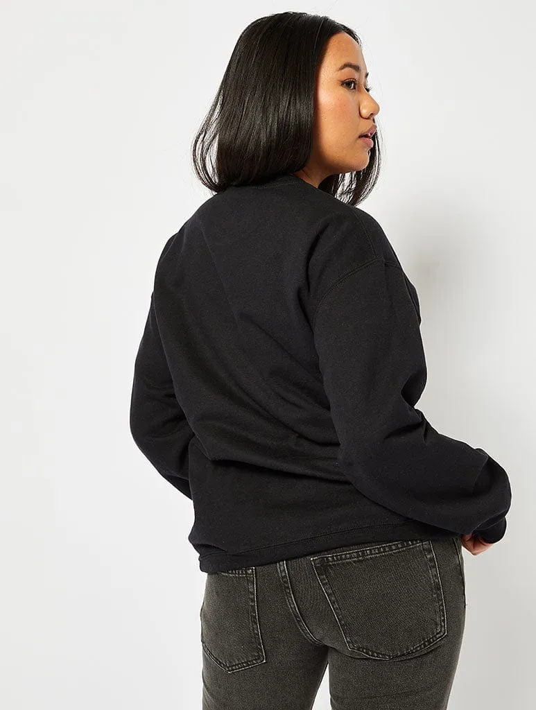 Disney Thumper Varsity Sweatshirt In Black sold by Skinnydip London product image thumbnail 2