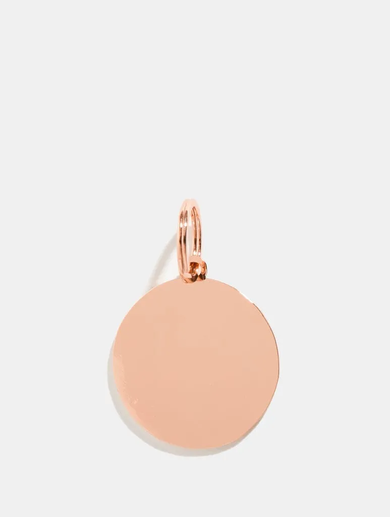 Boop London Smiley Heart Eye Rose Gold Tag sold by Skinnydip London product image thumbnail 3