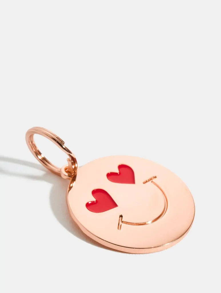 Boop London Smiley Heart Eye Rose Gold Tag sold by Skinnydip London product image thumbnail 2