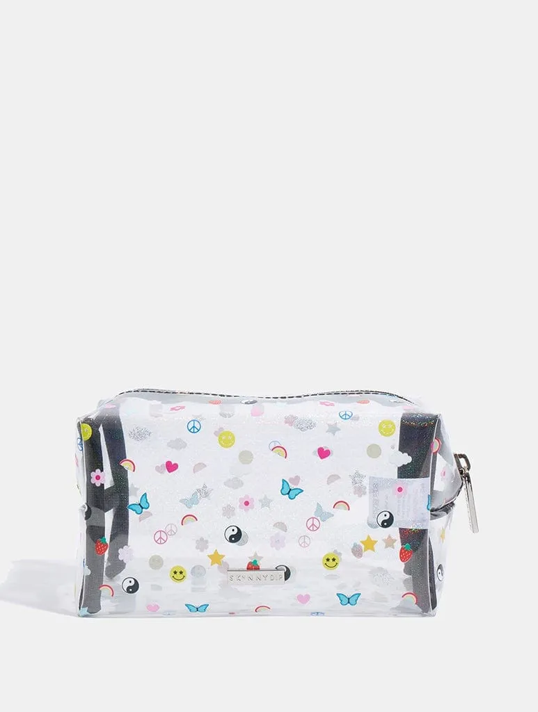Ditsy Icon Makeup Bag sold by Skinnydip London