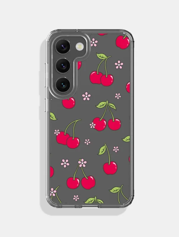 Floral Cherry Android Case sold by Skinnydip London