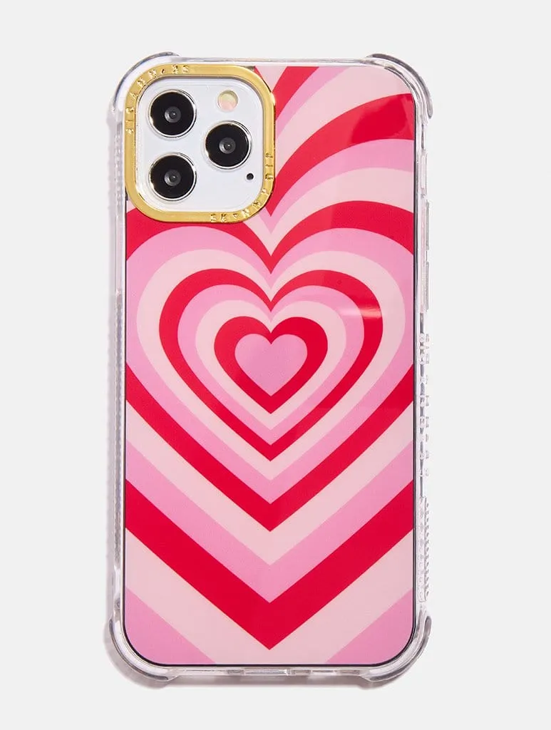 Love Heart Shock Case sold by Skinnydip London
