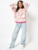 Happy Cloud Knit Jumper in Cream sold by Skinnydip London