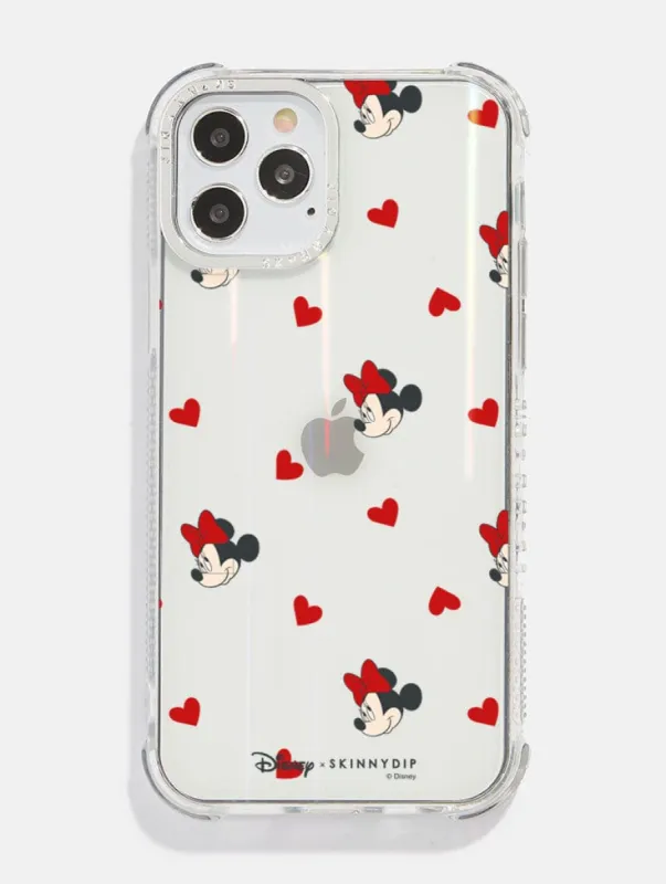 Disney Minnie Heart Shock iPhone Case sold by Skinnydip London