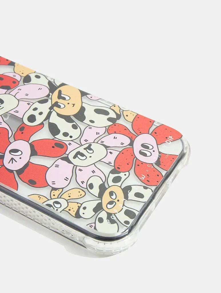 Poppy Crew x Skinnydip Flower Face Shock iPhone Case sold by Skinnydip London product image thumbnail 3