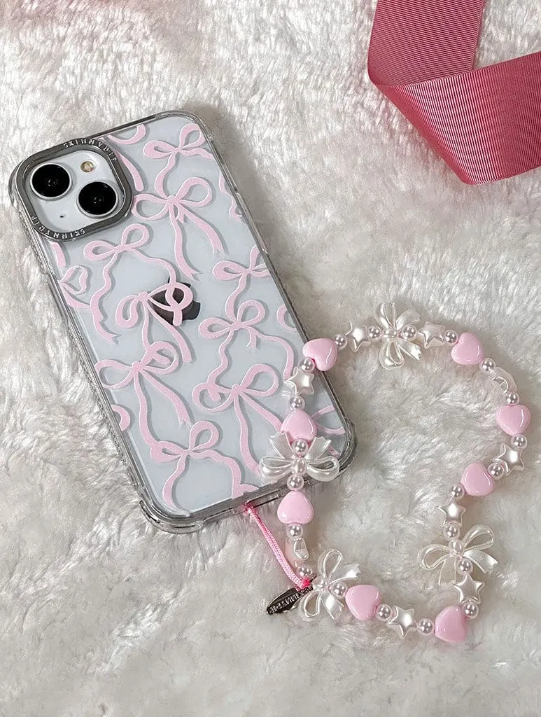 Pink Bows Shock iPhone Case sold by Skinnydip London product image thumbnail 2
