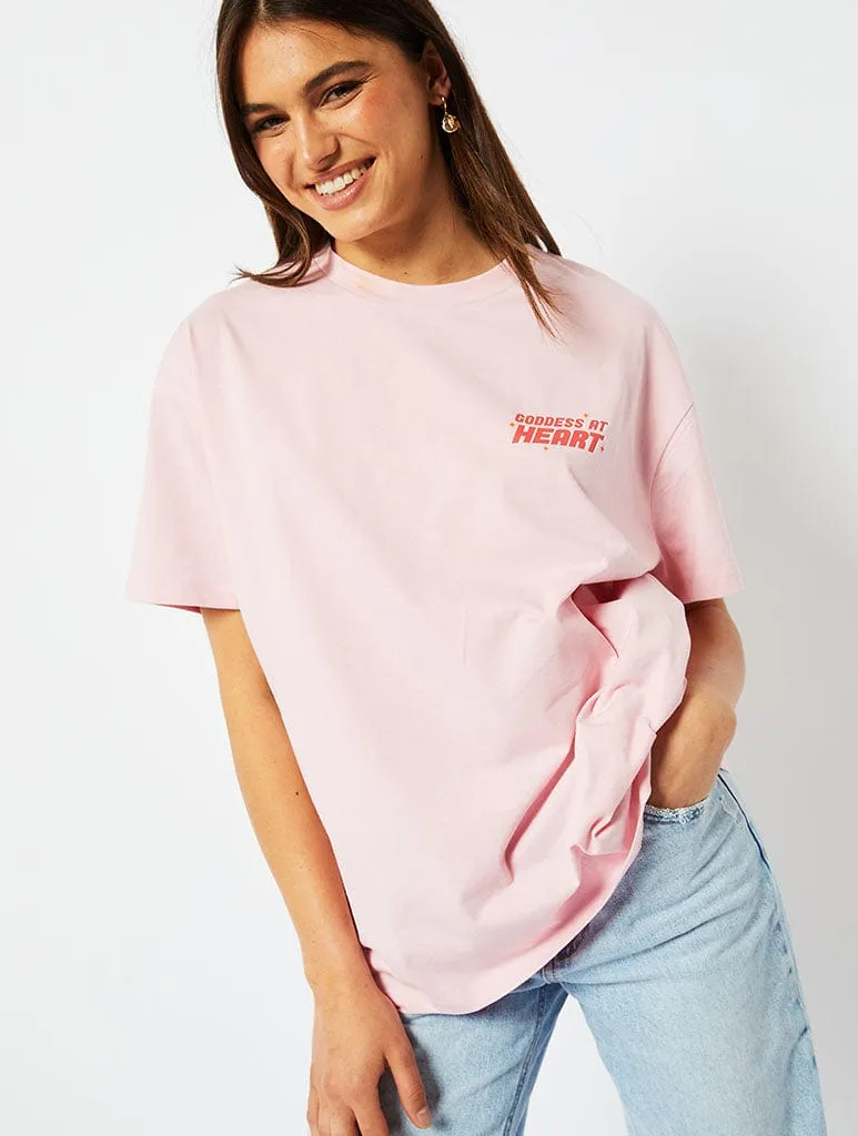 Disney Hercules So Greek So Chic T-Shirt in Pink sold by Skinnydip London product image thumbnail 2