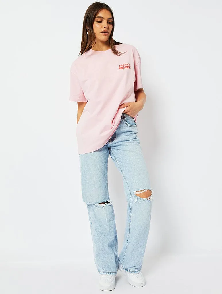 Disney Hercules So Greek So Chic T-Shirt in Pink sold by Skinnydip London product image thumbnail 4