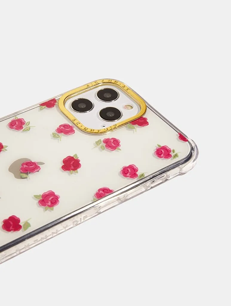 Ditsy Rose Shock iPhone Case sold by Skinnydip London product image thumbnail 2