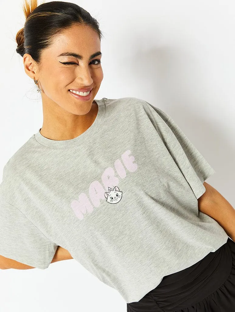 Disney Marie Ladies Don't Start Fights T-Shirt sold by Skinnydip London