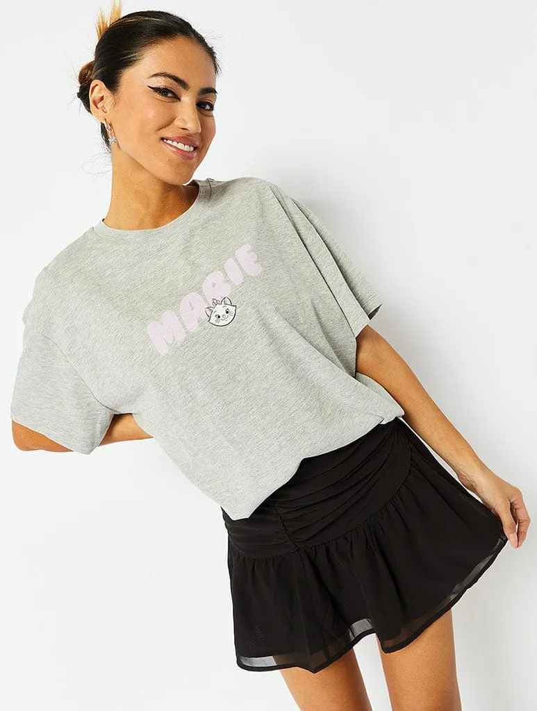 Disney Marie Ladies Don't Start Fights T-Shirt sold by Skinnydip London product image thumbnail 4