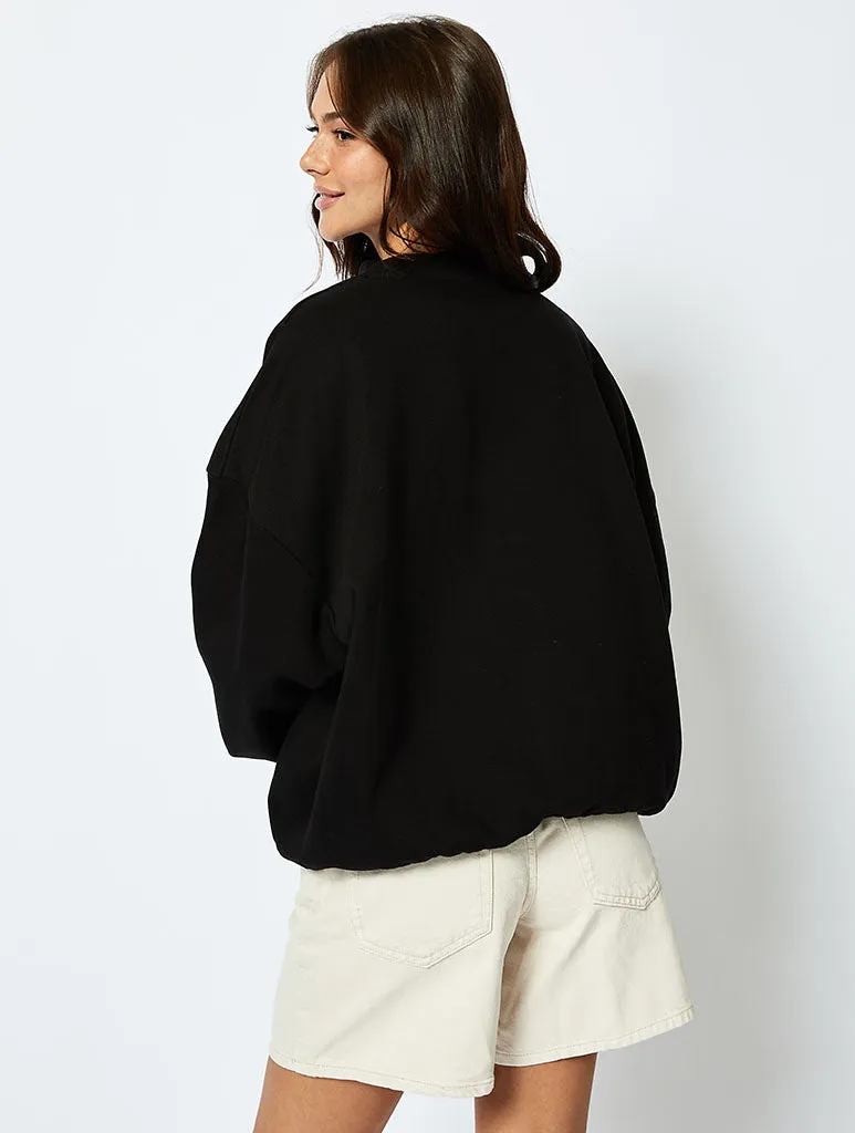 Cute Psycho Sweatshirt in Black sold by Skinnydip London product image thumbnail 2