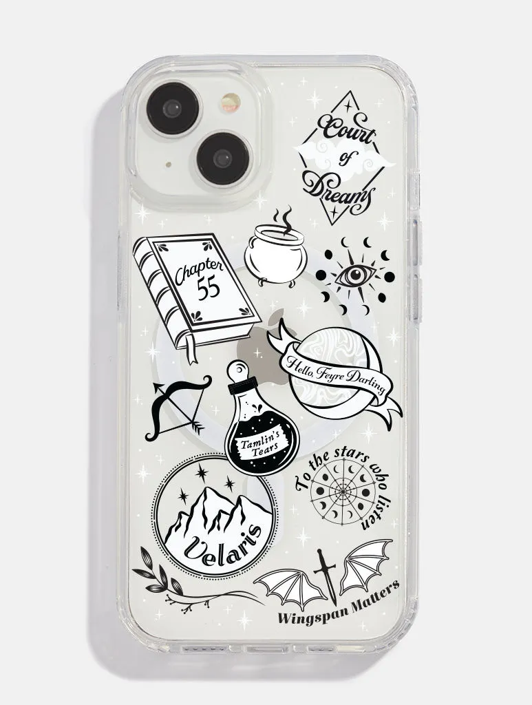ACOTAR Sticker MagSafe iPhone Case sold by Skinnydip London