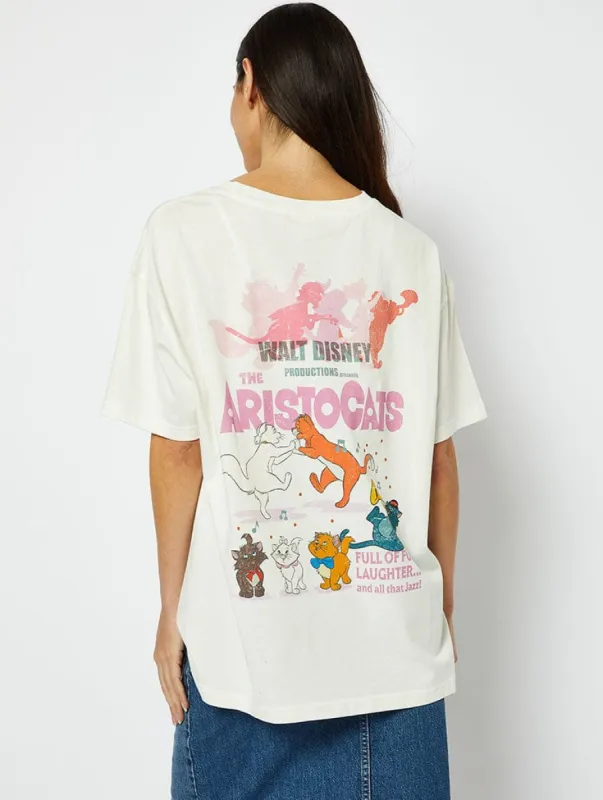 Disney Aristocats Poster T-Shirt sold by Skinnydip London