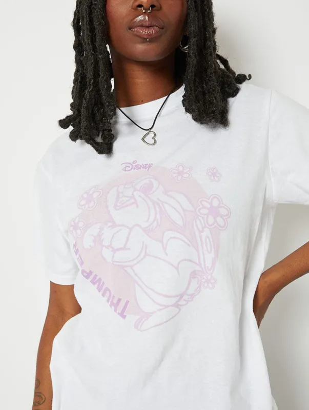 Disney Thumper Graphic T-Shirt sold by Skinnydip London