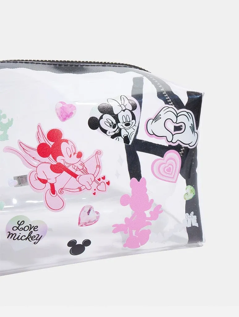 Disney Mickey In Love Makeup Bag sold by Skinnydip London product image thumbnail 2