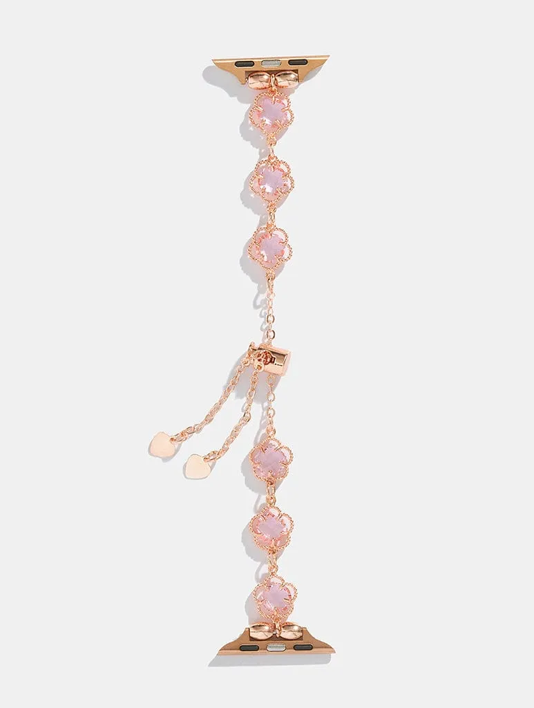 Rose Gold Clover Apple Watch Strap sold by Skinnydip London product image thumbnail 2