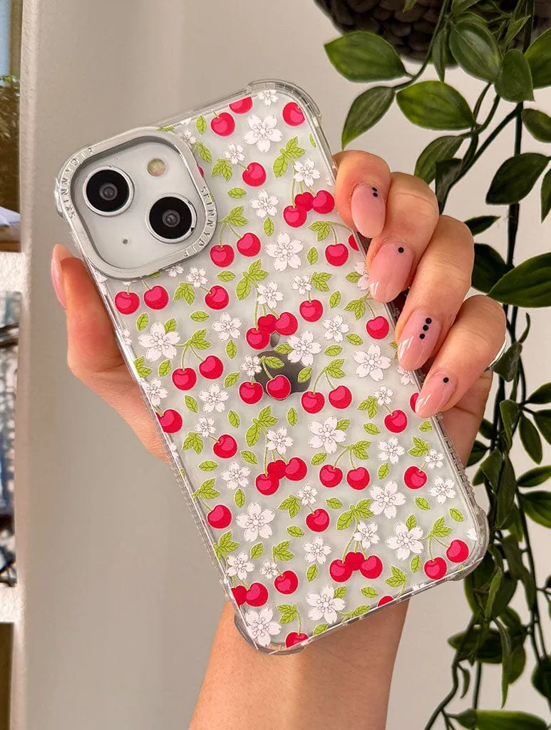 Cherry Flower Shock iPhone Case sold by Skinnydip London product image thumbnail 2