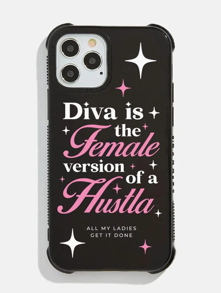 Female Version of a Hustla Shock iPhone Case sold by Skinnydip London