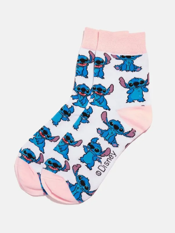 Skinnydip x Disney Stitch Repeat Socks sold by Skinnydip London