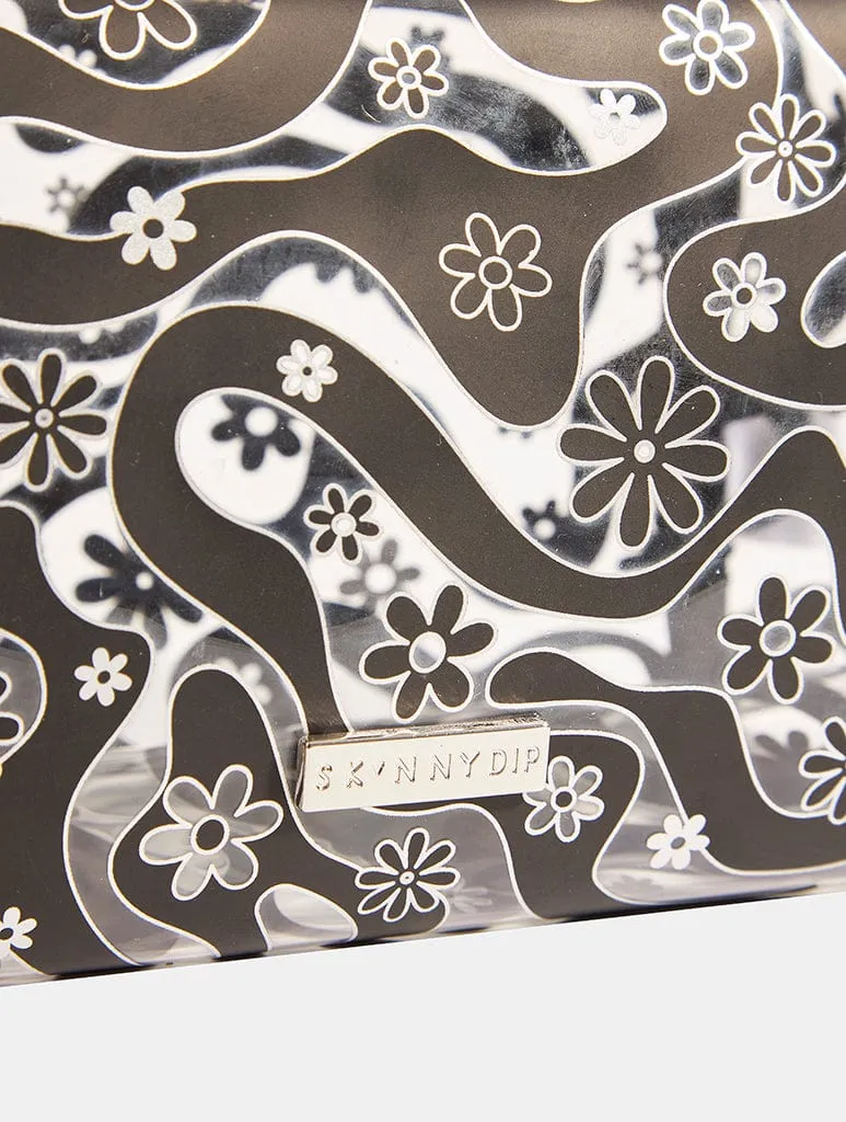 Floral Swirl Makeup Bag sold by Skinnydip London product image thumbnail 5