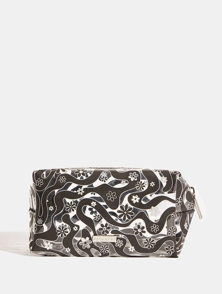 Floral Swirl Makeup Bag sold by Skinnydip London product image thumbnail 3