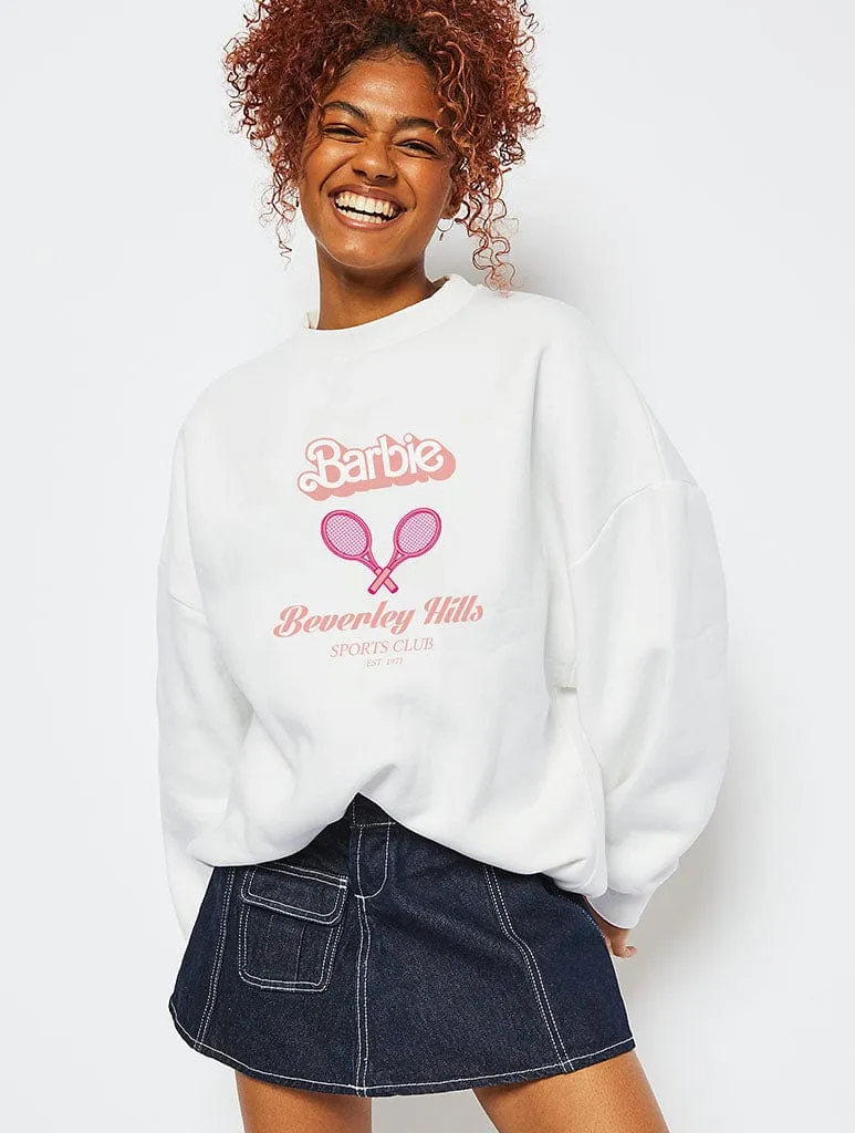 Barbie x Skinnydip Beverley Hills Sports Club Sweatshirt sold by Skinnydip London