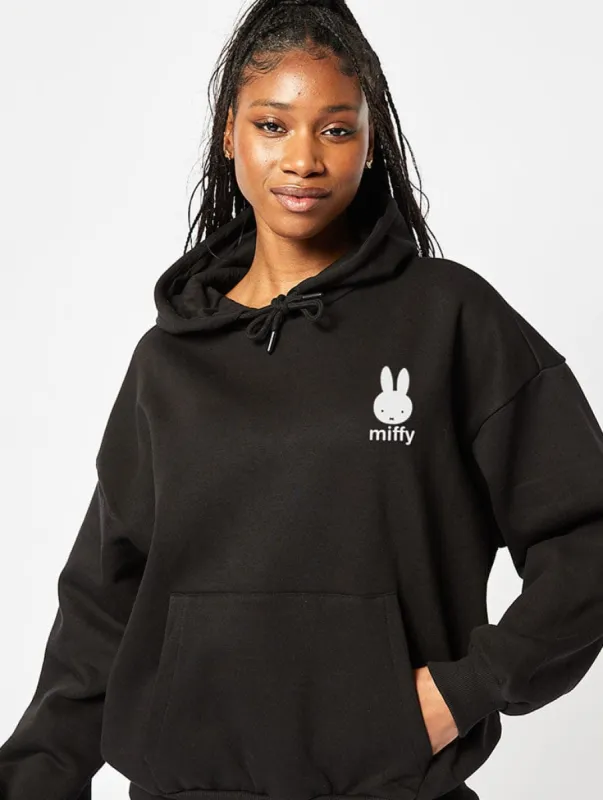 Miffy x Skinnydip Hoodie In Black sold by Skinnydip London