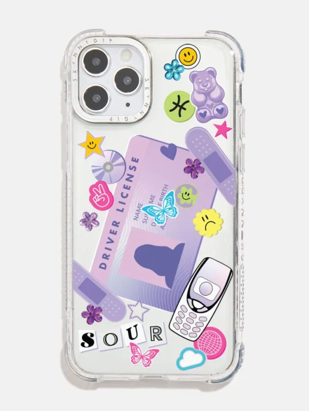 Olivia Sticker Shock iPhone Case made by Skinnydip London