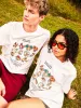 Pokemon Men's Fire Type T-Shirt In White sold by Skinnydip London