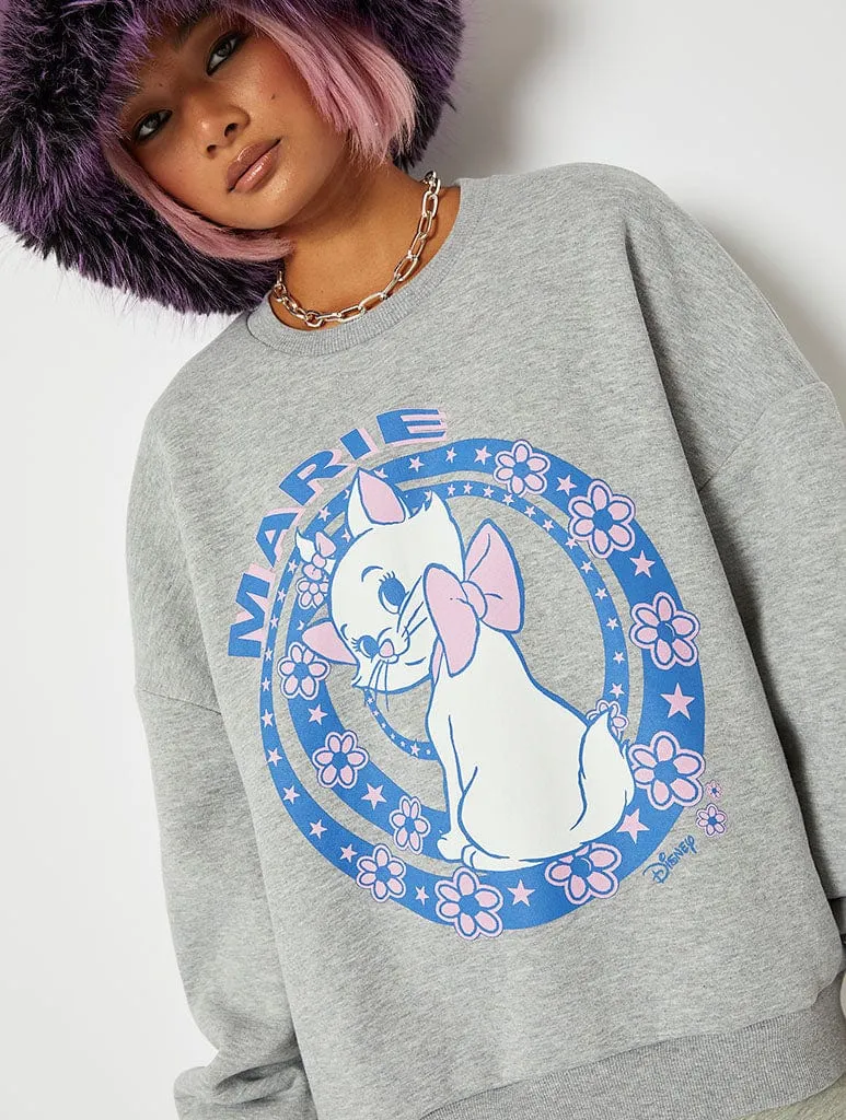 Disney Marie Graphic Sweater sold by Skinnydip London
