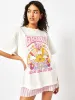 Grow Up Oversized T-Shirt sold by Skinnydip London
