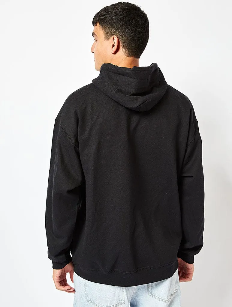 Watch Your Step Hoodie in Black sold by Skinnydip London product image thumbnail 3