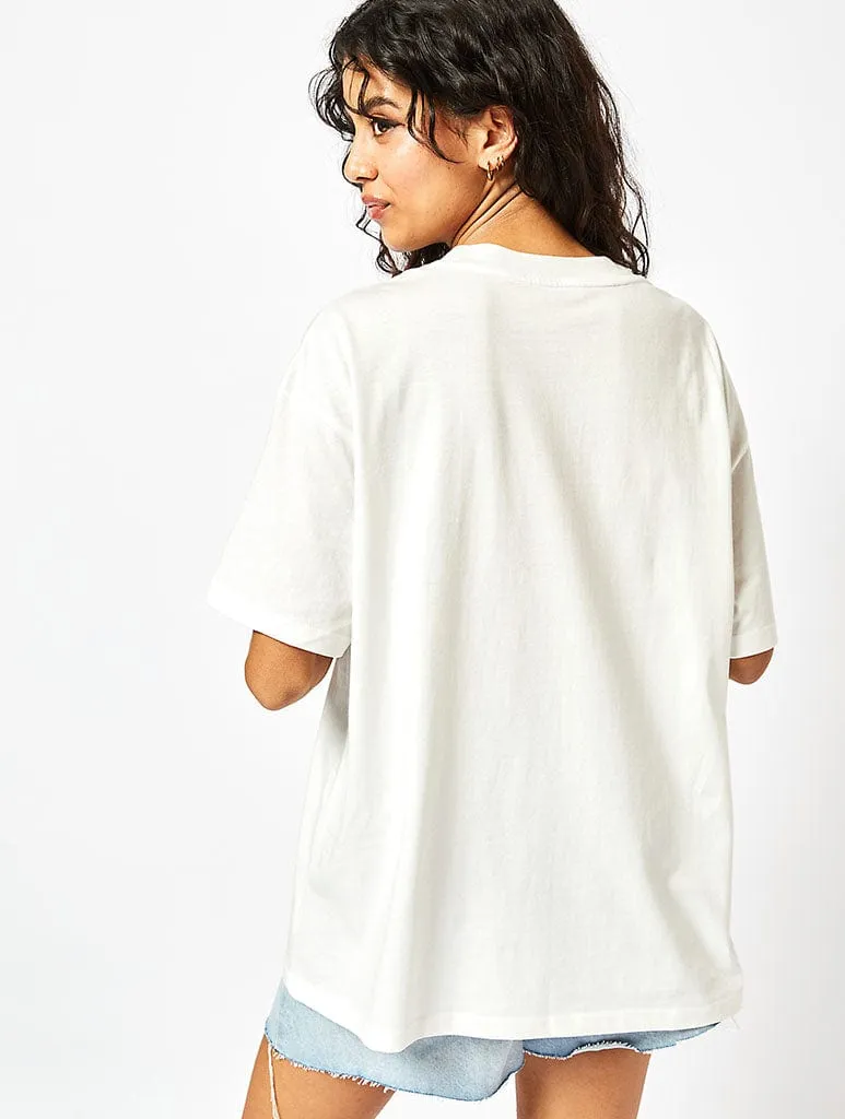 It's Coming Home T-Shirt In White sold by Skinnydip London product image thumbnail 2