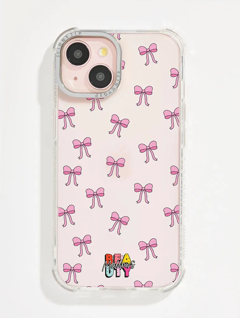 Mallows Beauty x Skinnydip Bows Shock iPhone Case sold by Skinnydip London