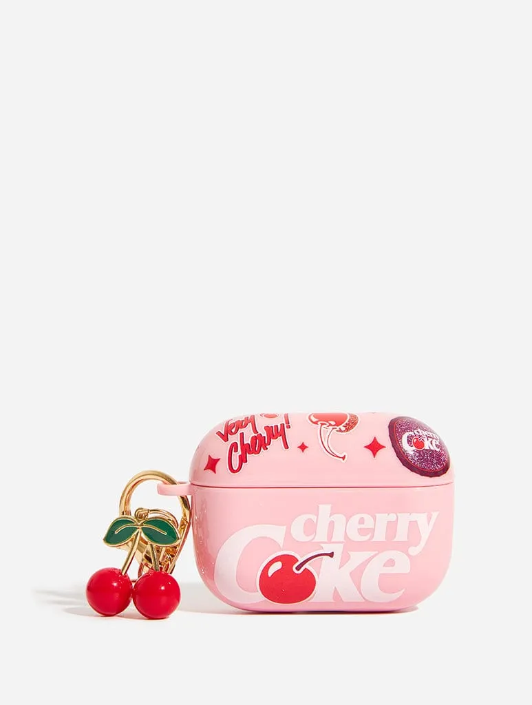 Cherry Coke Sticker Effect Airpod Pro Case sold by Skinnydip London
