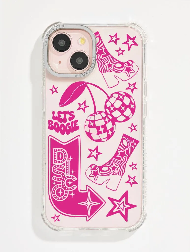 Printed Weird x Skinnydip Let's Boogie Shock iPhone Case sold by Skinnydip London
