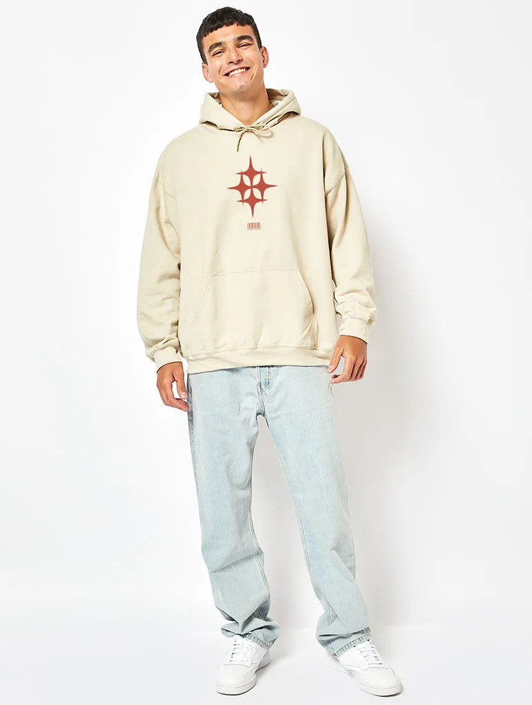 4 Diamonds Hoodie in Sand sold by Skinnydip London product image thumbnail 2