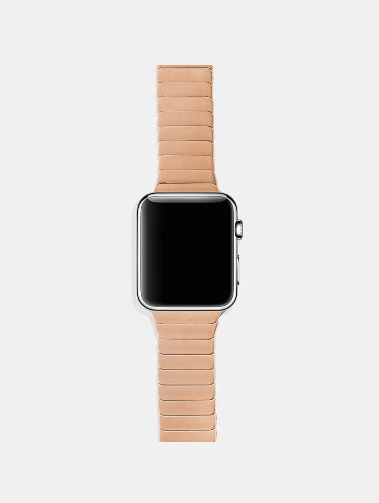 Premium Slinky Chain Apple Watch Strap - Rose Gold sold by Skinnydip London