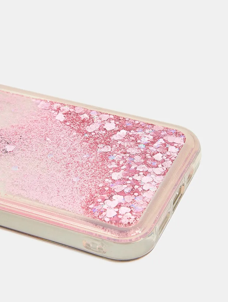 Pink Glitter Liquid Filled Case sold by Skinnydip London product image thumbnail 2