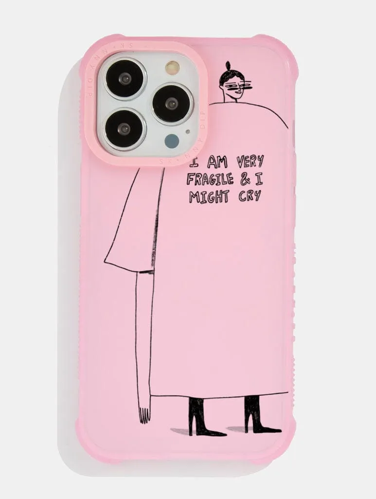 G Mosley x Skinnydip I Am Fragile Shock iPhone Case sold by Skinnydip London