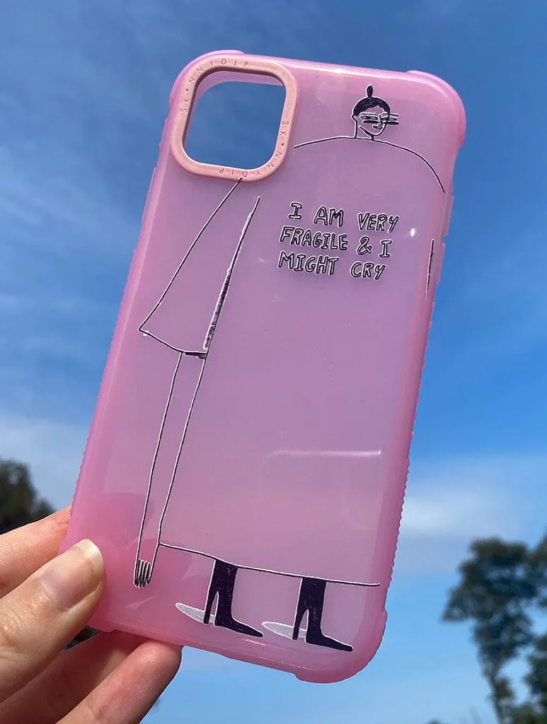 G Mosley x Skinnydip I Am Fragile Shock iPhone Case sold by Skinnydip London product image thumbnail 2