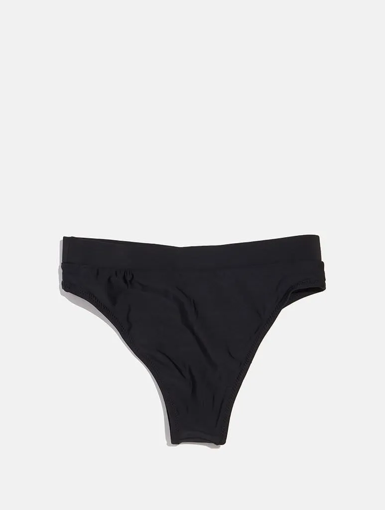 Corsica Black Bikini Bottoms sold by Skinnydip London product image thumbnail 5