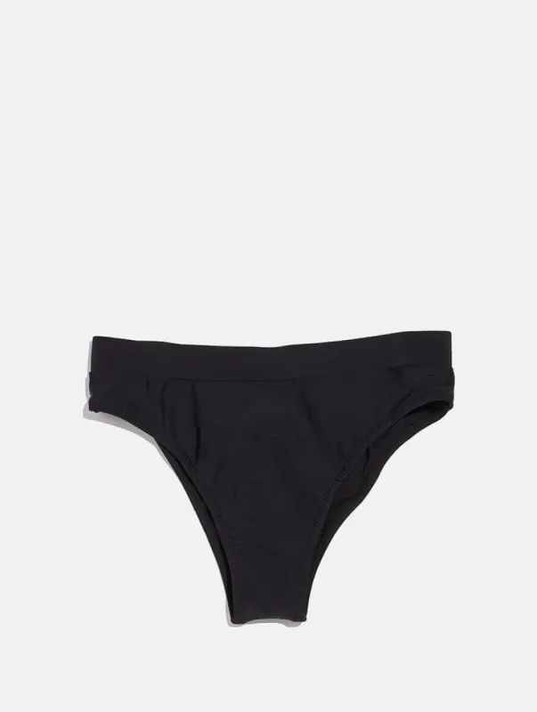 Corsica Black Bikini Bottoms sold by Skinnydip London