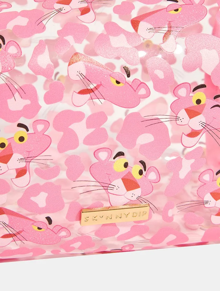 Pink Panther x Skinnydip Glitter Makeup Bag sold by Skinnydip London product image thumbnail 5