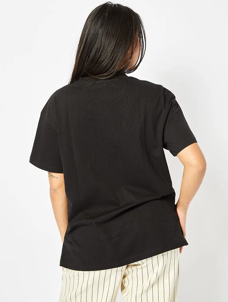 I Like A Lot Of Books T-Shirt In Black sold by Skinnydip London product image thumbnail 2