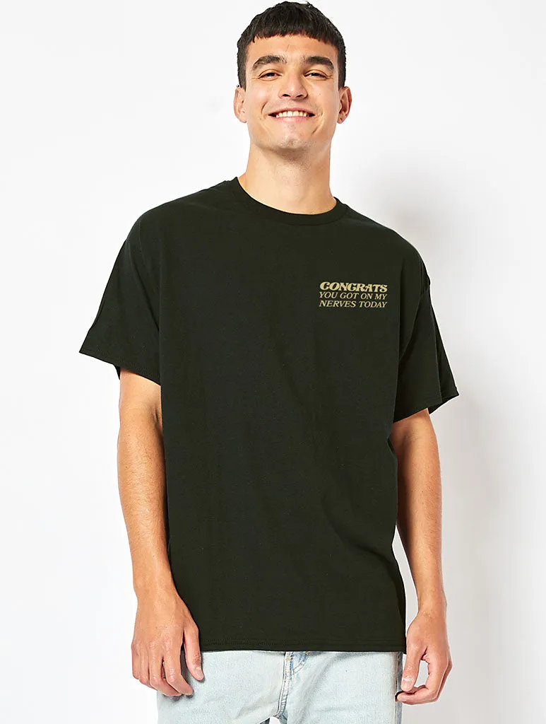 Garfield x Skinnydip You Got On My Nerves Today T-Shirt In Black sold by Skinnydip London product image thumbnail 2